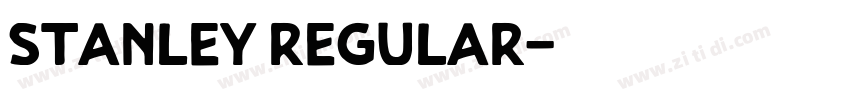 Stanley Regular字体转换